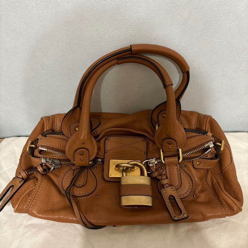 Chloe Paddington Brown Handbag
